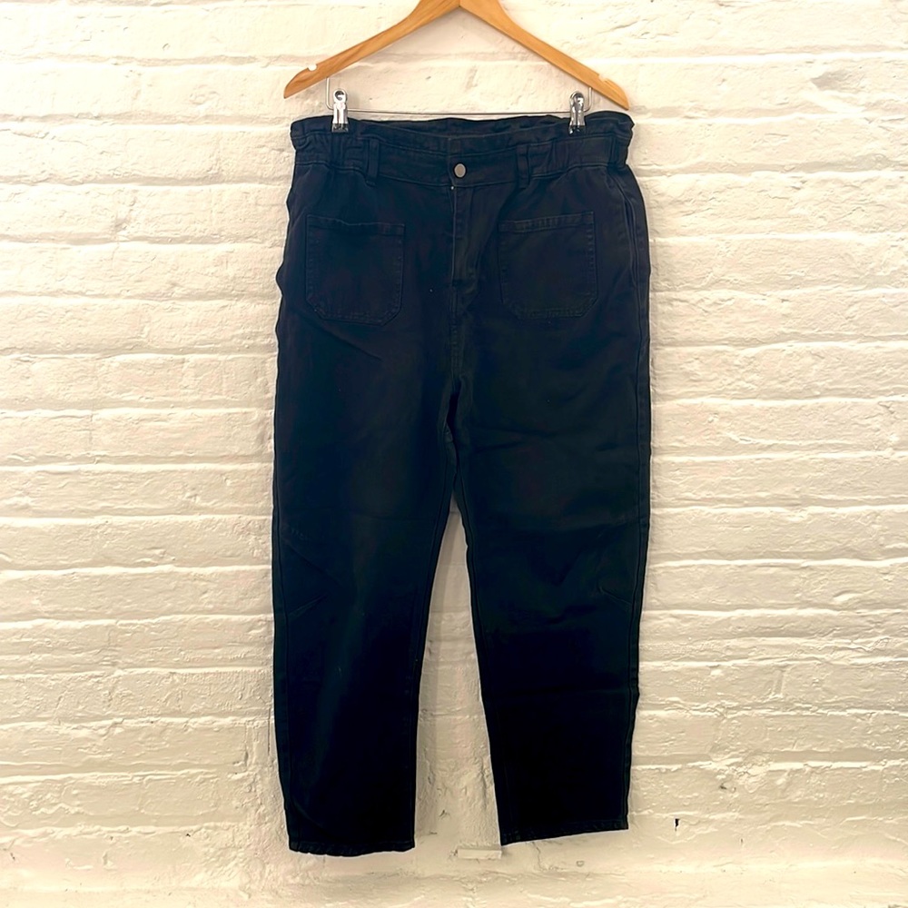 Bohme Black Paperbag Denim (Size XL)